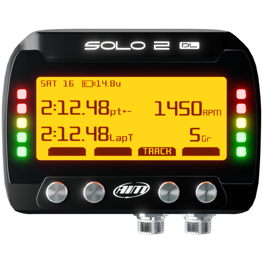 AiM Solo 2 DL GPS Lap Timer & Data Logger